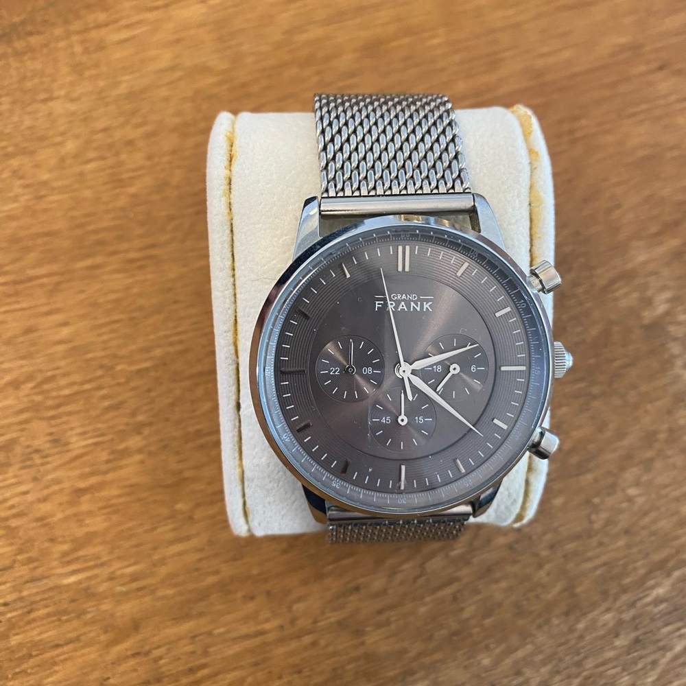 Silver Grand Frank Watch